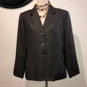 NWOT Evan-picone Suit Classic pinstripe blazer